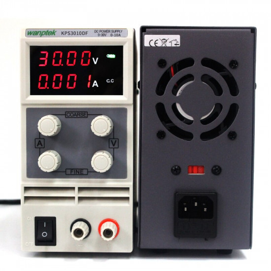 Alimentation régulée 0 ~ 30V 0 ~ 10A  interrupteur de Test KPS3010D